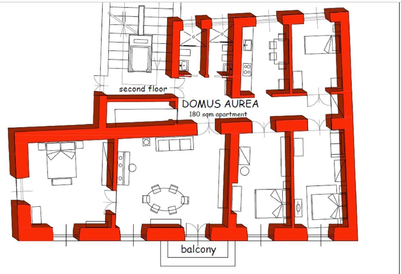Domus Aurea 295 Lejlighed Rom Eksteriør billede